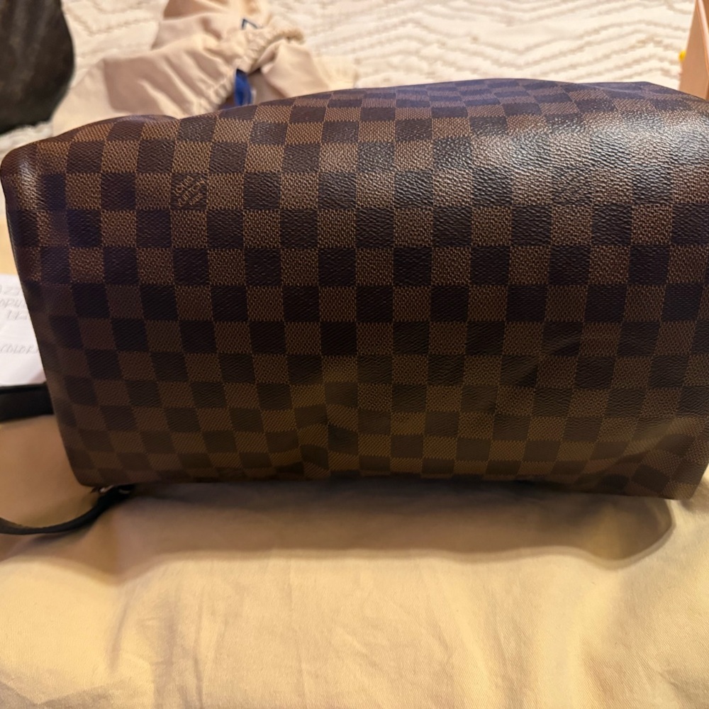 Louis Vuitton Damier Ebene Speedy 35 Bandouliere - Picture 5 of 12